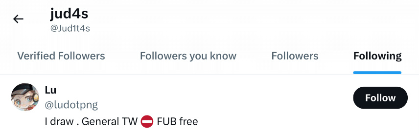 Profile Screenshot