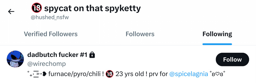 Profile Screenshot