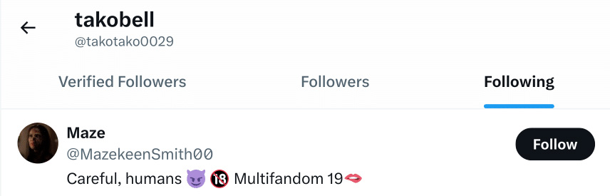 Profile Screenshot
